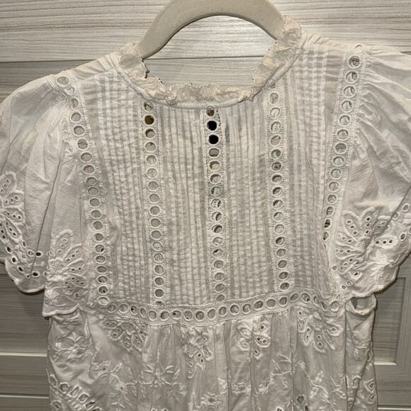 LINI Emelia Eyelet Top Bloomingdales Exclusive Small - Picture 8 of 11